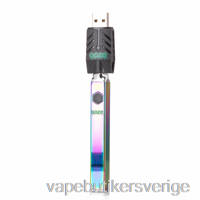 Vape Sverige Ooze Quad Flex Temp 500mah Batteri Regnbåge